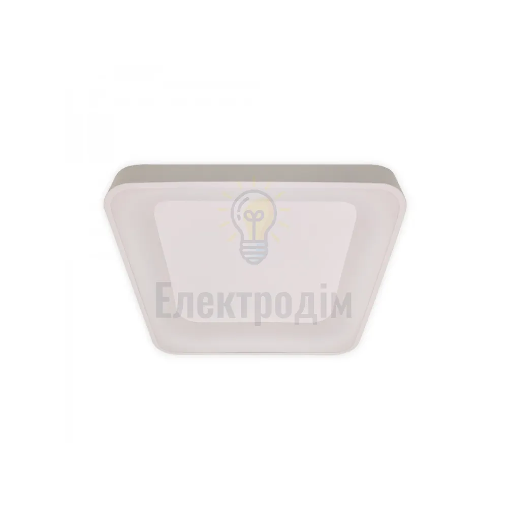 AL6076ARD 72W квадрат 4820Lm 2700K-6500K 450*450*80mm GLOW 80258  - фото 1