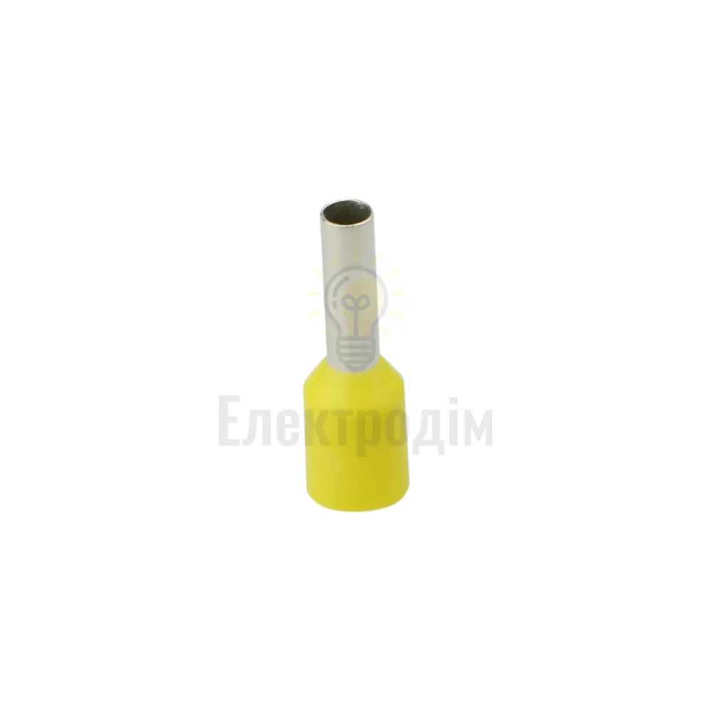 Наконечник трубчастий АСКО  HT  0,75-08 жовті (100шт) A0060010140  - фото 1