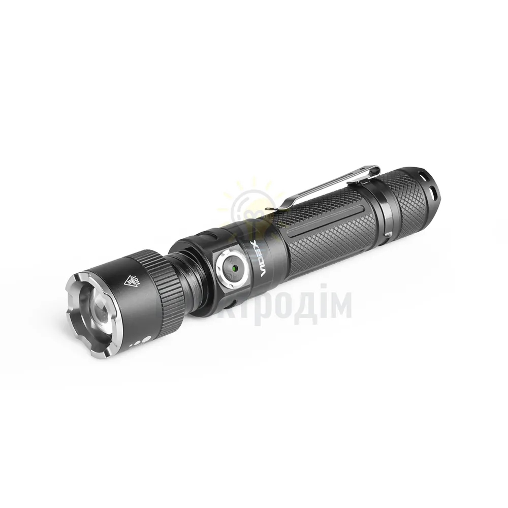 Портативний світлодіодний ліхтарик VIDEX VLF-A231Z 1500Lm 5000K VLF-A231Z  - фото 4