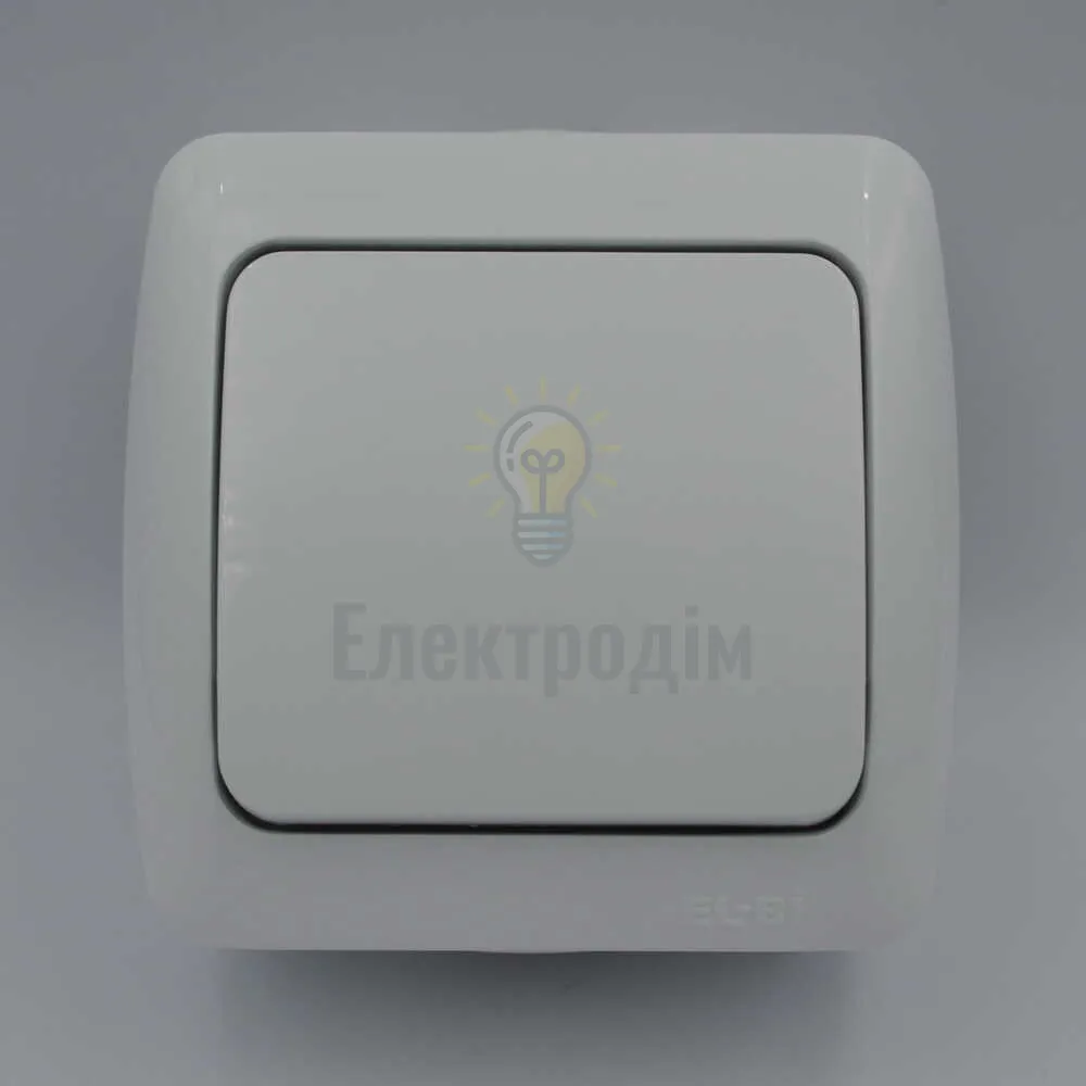 Вимикач ALSU Вимикач ALSU 1-ий IP20 ЕL-ВI 504-010200-200  - фото 1