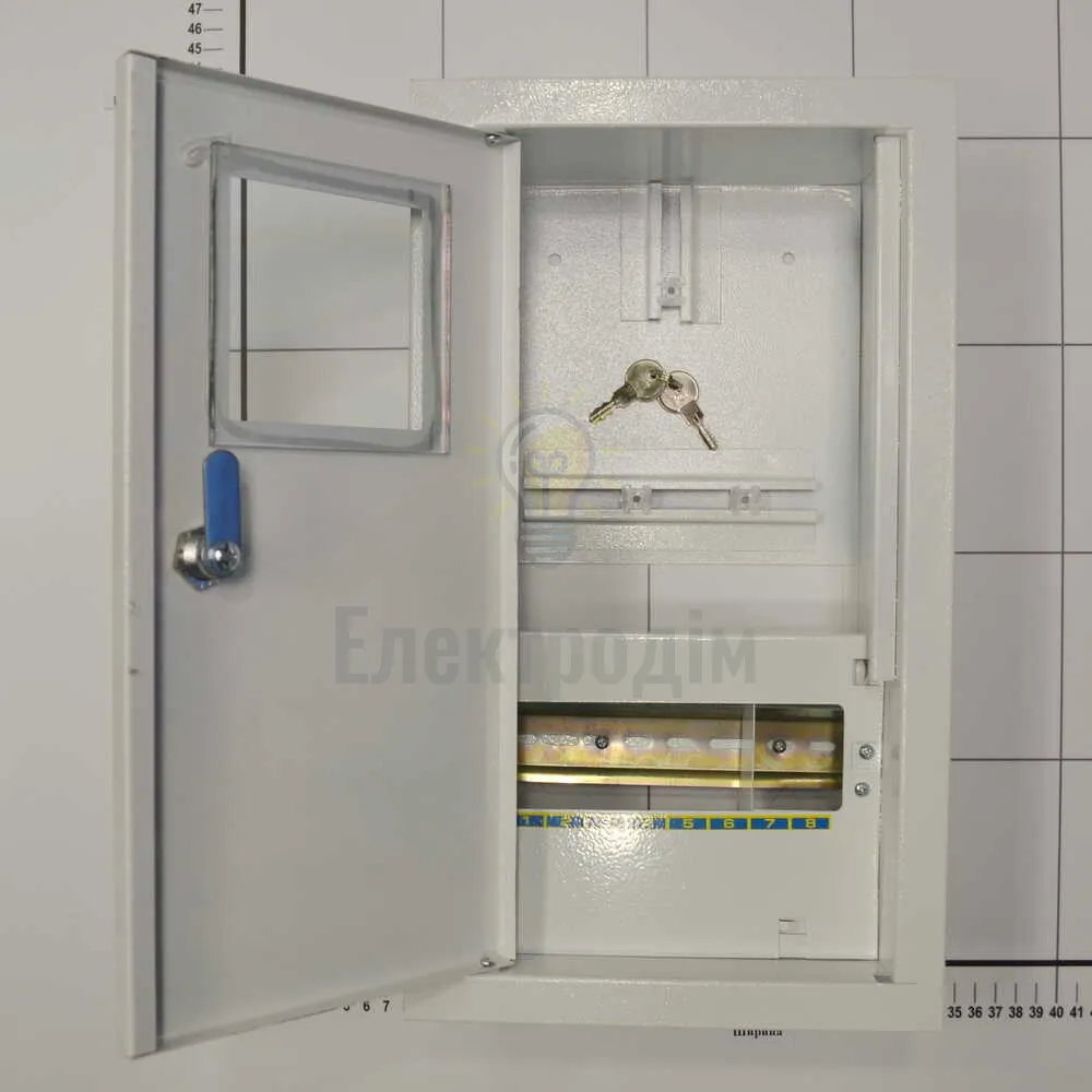 ШМР під лічильник 1Ф Внутрішнії елект.ліч. 8-А 355х185х100  - фото 2