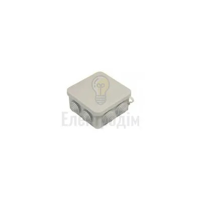 Коробка монтажна Premium Gray P-7 95x95x60 мм без клем Р-7 — купити в Електродім