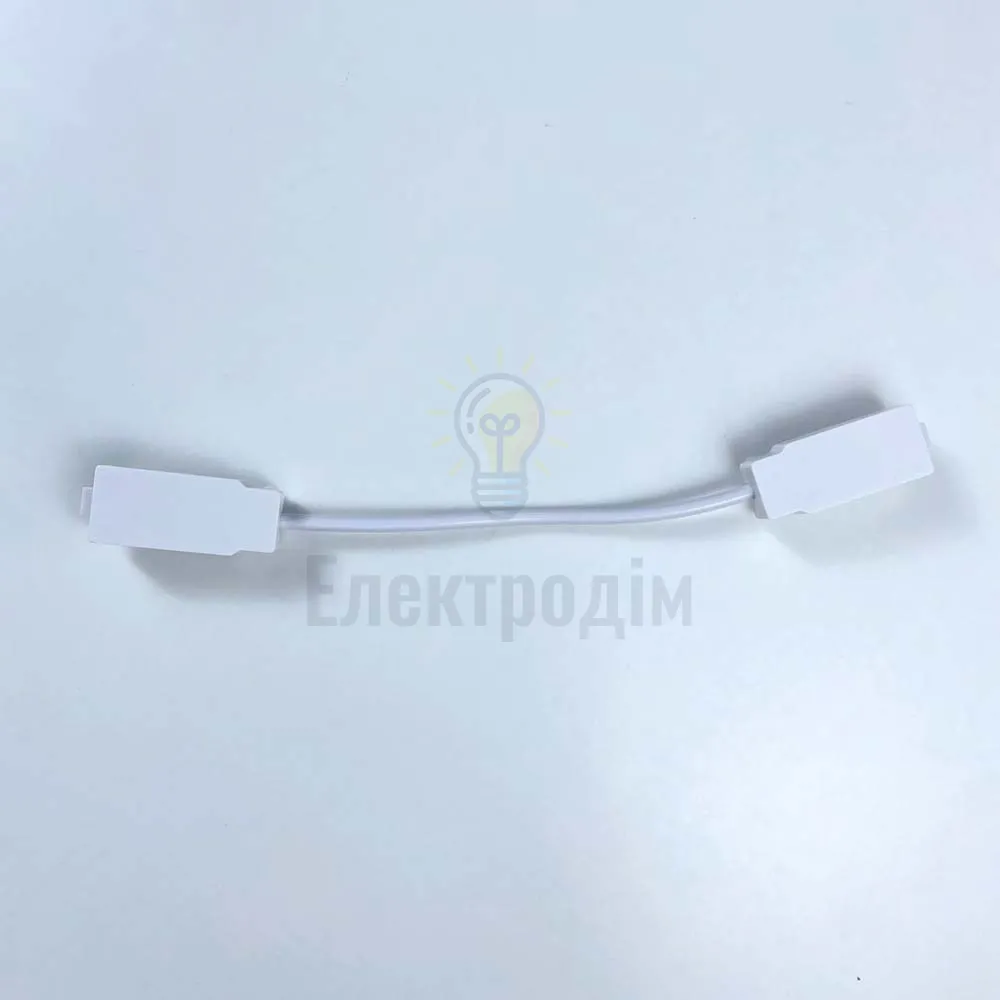 Конектор магнітний Violux DT-WN кутовий гнучкий білий 320034  - фото 2