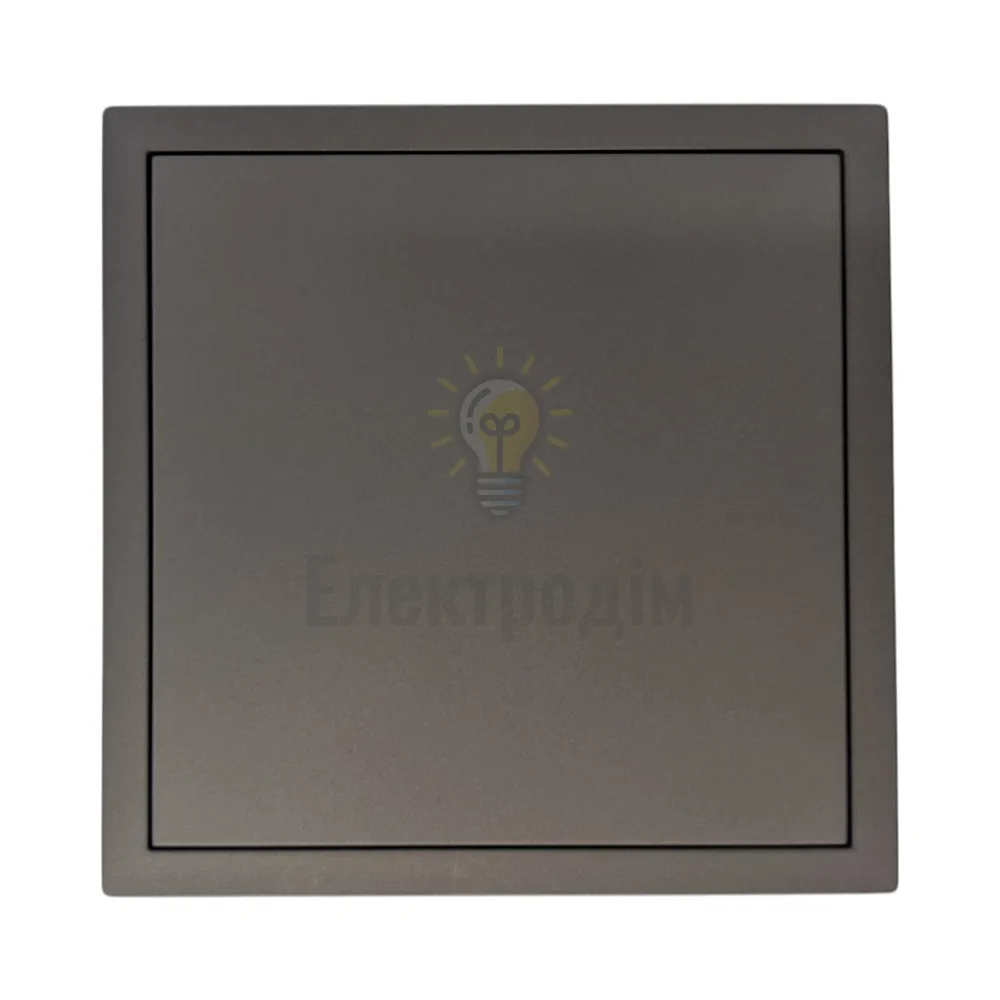 EV111V-G вимикач 1-кл., механізм сірий 10А Soft 80759  - фото 4