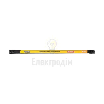 Магніт Магнітна планка Тримач магнітний для інструменту MASTERTOOL 12 кг 605х23х12.5 мм 81-2141 — купити в Електродім