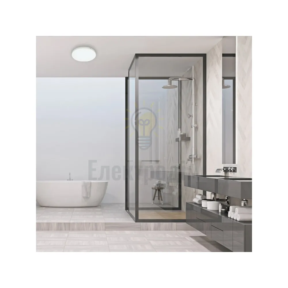 AL3010-R 24 Вт 6500К IP65, круг, ф200*38 мм LC 80383  - фото 2