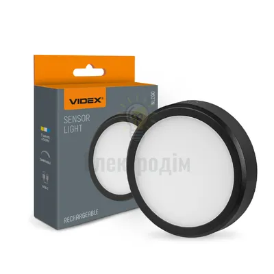 LED Світильник акумуляторний з датчиком руху VIDEX VL-NL090B — купити в Електродім