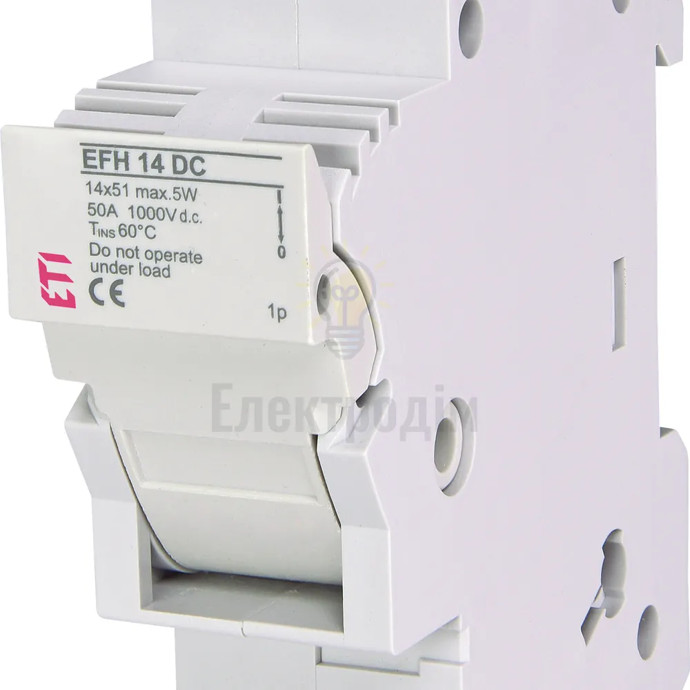 Тримач EFH 14 1P 50A 1000V DC 2560201 