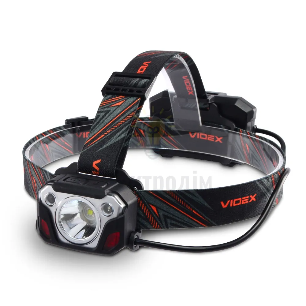 Налобний світлодіодний ліхтарик VIDEX 1400Lm 6500K VLF-H056  - фото 3