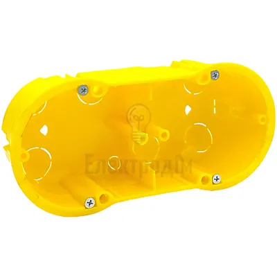 Коробка монтажна 2-на для твердих стін РК-2*60 Кова-Електро ФР-00001798 — купити в Електродім