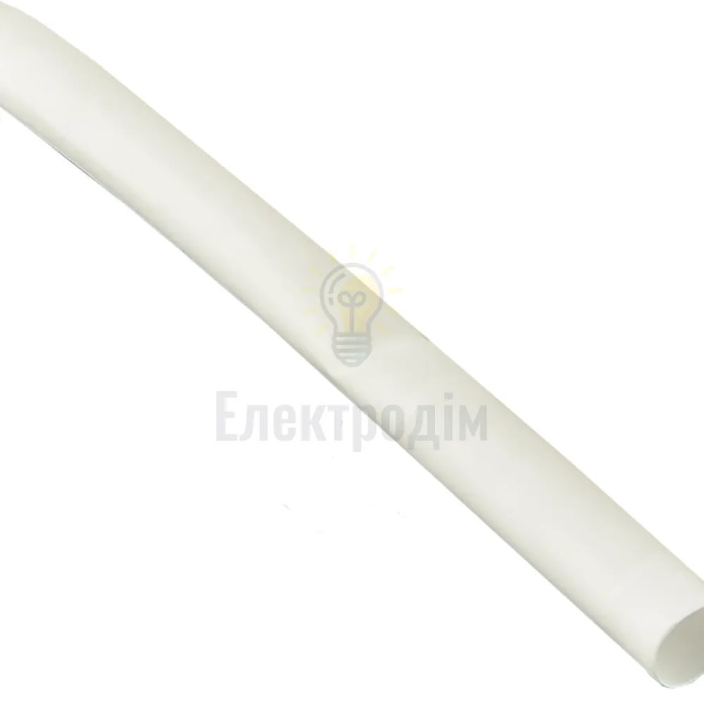 Термозбіжна трубка АСКО 7,0/3,5 шт.(1м) біла A0150040222 