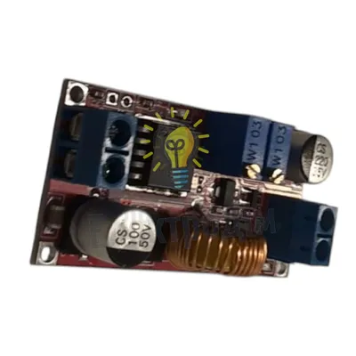 XL4015 5A DC-DC CC CV – модуль понижуючого перетворювача для заряджання літієвих акумуляторів 97594 — купити в Електродім