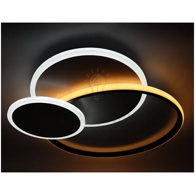 Смарт LED світильник VELMAX V-СL-ARIA-R, max 70W, 3000K-6500K, 4200Lm, пульт ДК 23-44-33 — купити в Електродім
