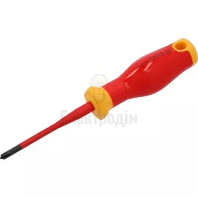 Викрутка з хрестовим шліцом діелектрична ізольована YATO SL/PH1*80/178mm YT-282660 — купити в Електродім
