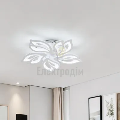 LED світильник VELMAX V-CL-MAGNOLIA-5Wh, max 69W, 3000K-6500K, пульт, блок живлення, білий, 230V 23-43-21 — купити в Електродім