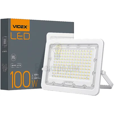 LED прожектор VIDEX F2e 100W 5000K VL-F2e-1005W — купити в Електродім