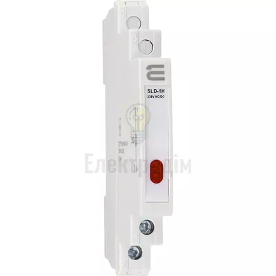 Модульний сигнальний індикатор 9mm 230V AC/DC SLD-1H червоний A0140030001 — купити в Електродім