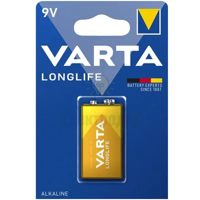 Longlife Extra 9V (блистер-1 шт.) 4122101411 — купити в Електродім