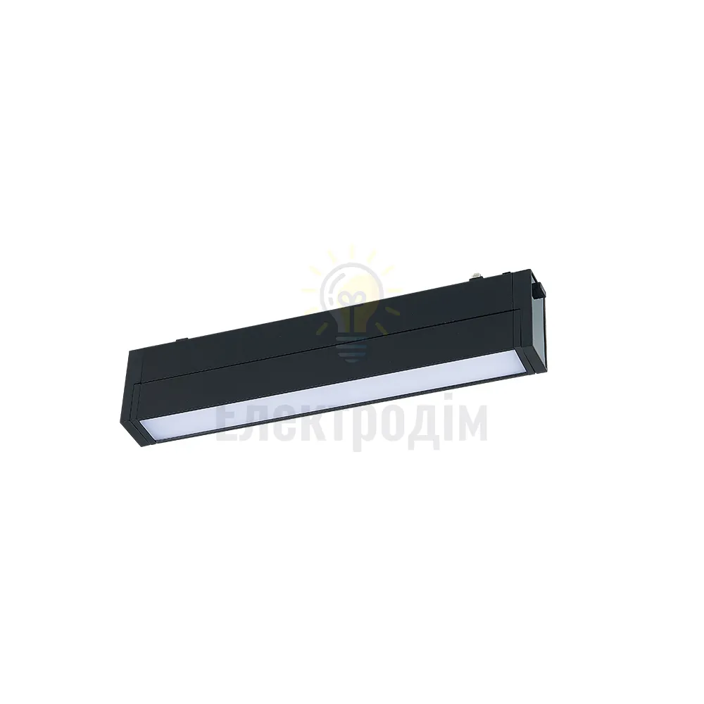 Світильник трековий магнітний Violux UST-LR 15W 1200Lm 4000К 48V чорний 320114  - фото 1