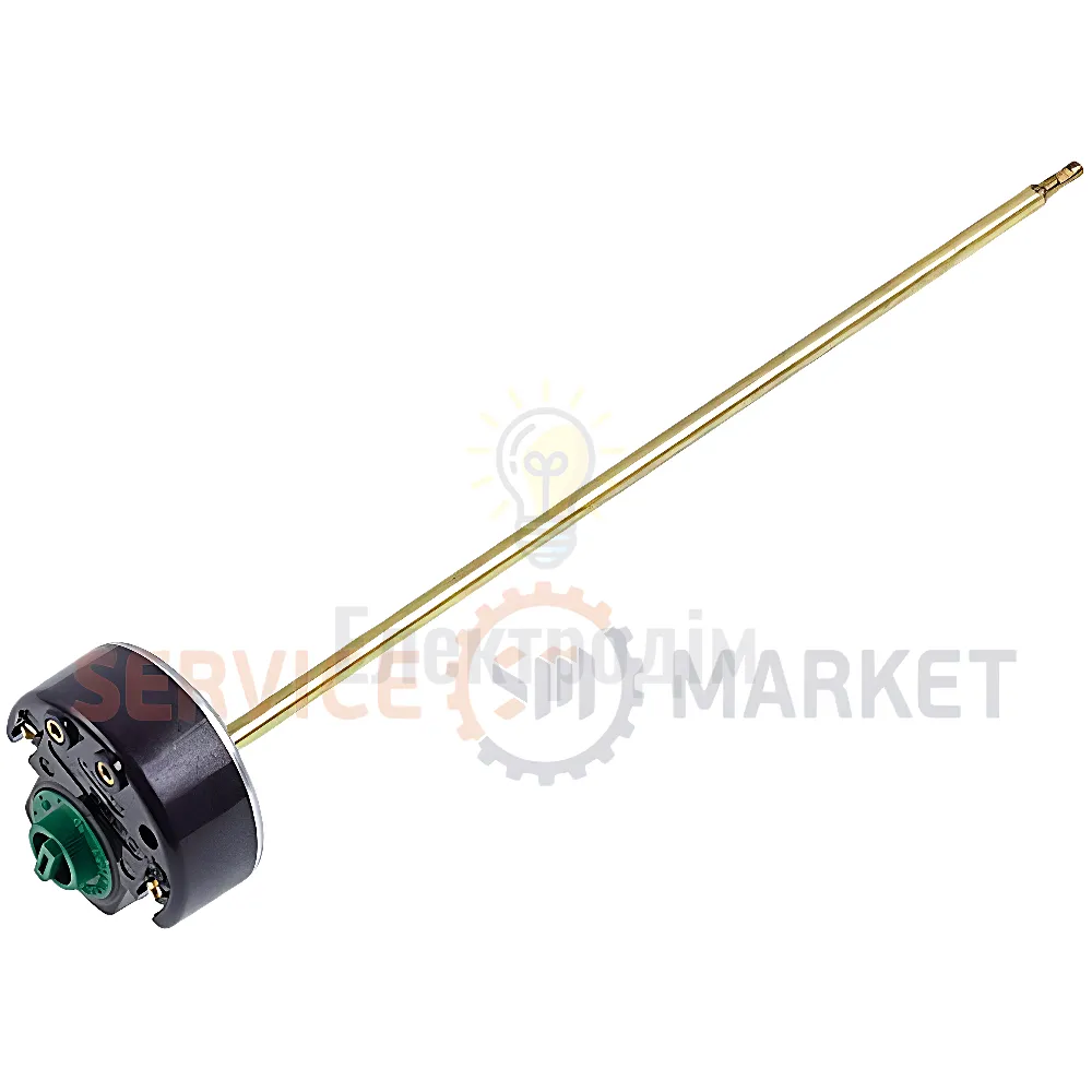Термостат 20A 250V, стержень L=273mm, 80°C + выходы на ламп. RECO 23072 