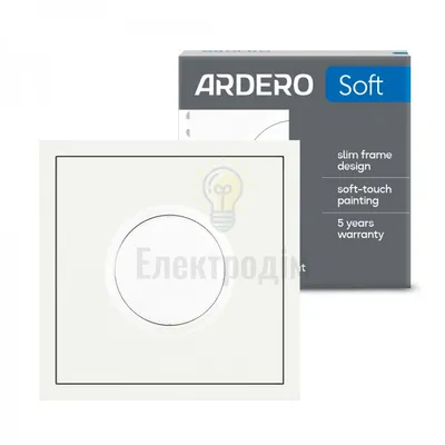 EV111D-W світлорегулятор поворотний для LED 5-100W, механізм білий Soft 80727 — купити в Електродім