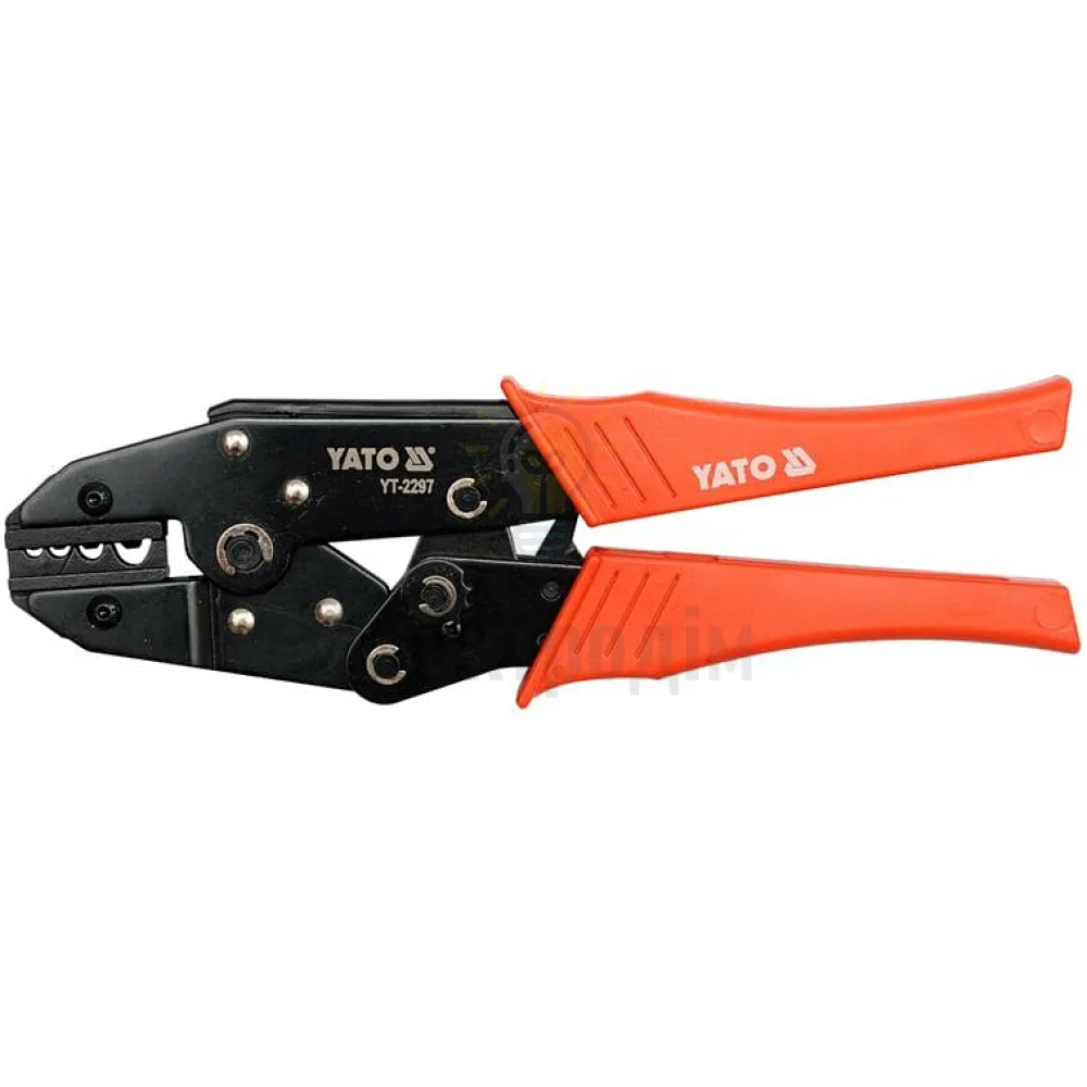 Кліщі для обтискання і зачистки проводів, L=230 мм. 20-8AWG, 1.5-10 мм2,YATO YT-2297 