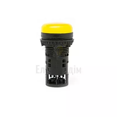 Сигнальна арматура Лампа сигнальна LED матова ELPI-240A-Y 240V AC (жовта) 4771713 — купити в Електродім