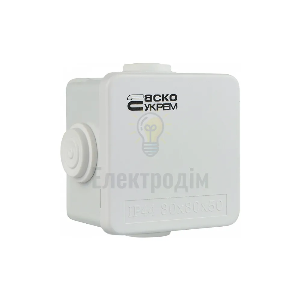 Розподільча коробка АСКО TY-RA 80х80х50 біла A0150170014 