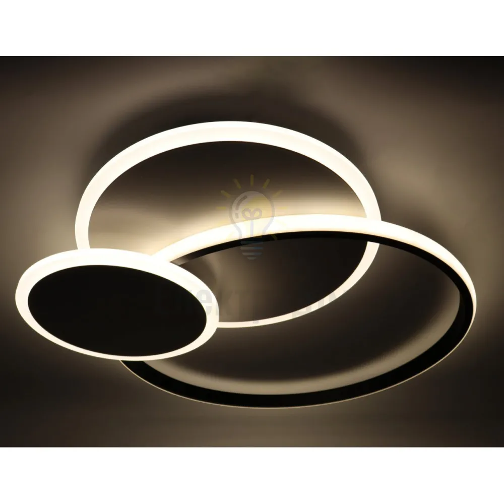 Смарт LED світильник VELMAX V-СL-ARIA-R, max 70W, 3000K-6500K, 4200Lm, пульт ДК 23-44-33  - фото 3