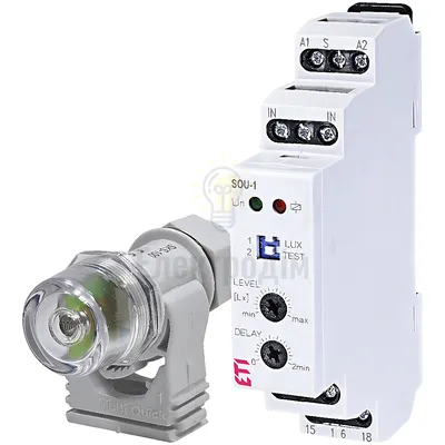 ETI Сутінкове реле SOU-1 UNI  12-240 AC/DC (1x16A_AC1) 2470018 Словенія — купити в Електродім
