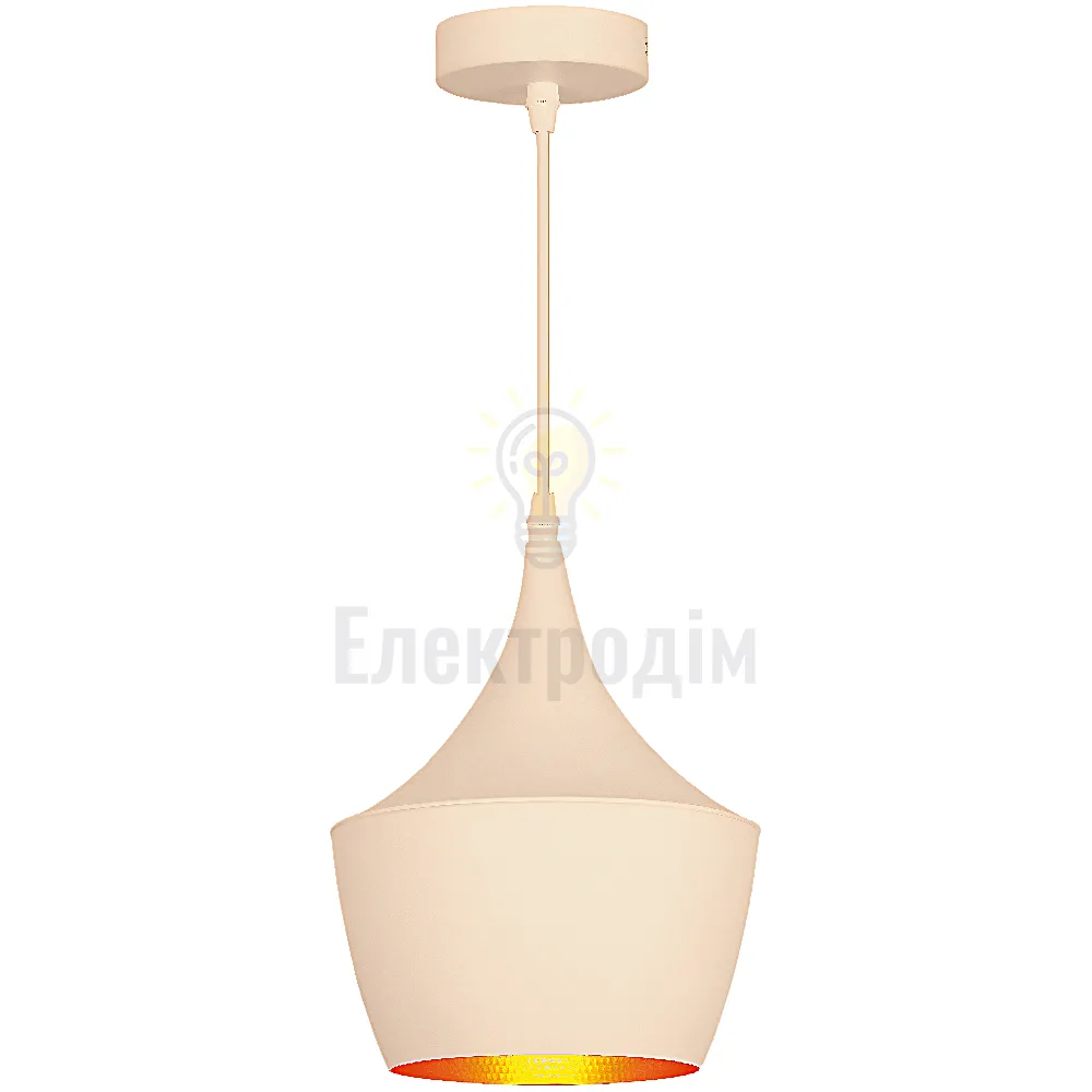 Світильник VELMAX V-CL-FISH-Wh-G, max 60W, E27, 220V 23-10-92 