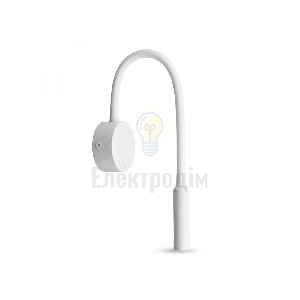 AL8161ARD 230V 3W, білий 150LM 4000К 420*62*28mm IP20 80989  - фото 1