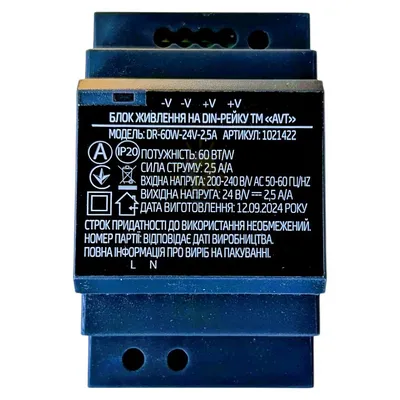 Блок  живлення Блок живлення DTR 24V - 2.5А - 60W 97671 — купити в Електродім