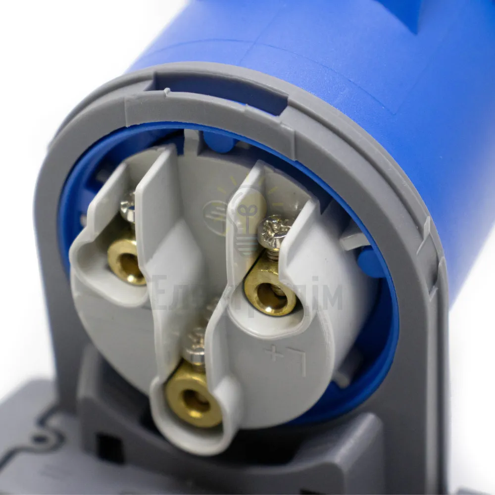 Розетка (гніздо) стаціонарне Розетка силова настінна 32А/3 (2Р+РЕ) IP44, TP electric (3124-307-0900) 62-67-22  - фото 3