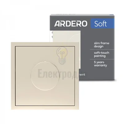 EV111D-C світлорегулятор поворотний для LED 5-100W, механізм шампань Soft 80831 — купити в Електродім