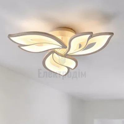 LED світильник VELMAX V-CL-MAGNOLIA-3Wh, max 39W, 3000K-6500K, пульт, блок живлення, білий, 230V 23-43-16 — купити в Електродім
