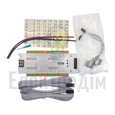 Контролер для сходів #169 Контролер для сходів 25А DC12-24V 32 канали 1022728 — купити в Електродім