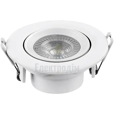 LED Світильник коло 5w 4000K IP20 DL-5N Luxel — купити в Електродім