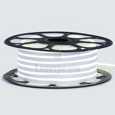 LED НЕОН Неонова стрічка світлодіодна біла нейтральна 12V 6х12 AVT-smd2835 120LED/м 13Вт/м IP65 1018080 — купити в Електродім