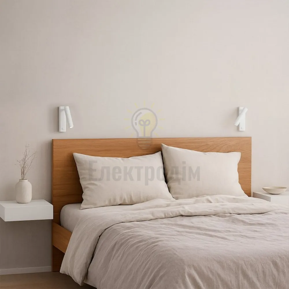 AL8162ARD 230V 3W, білий 180LM 4000К 140*40*75mm IP20 80991  - фото 2