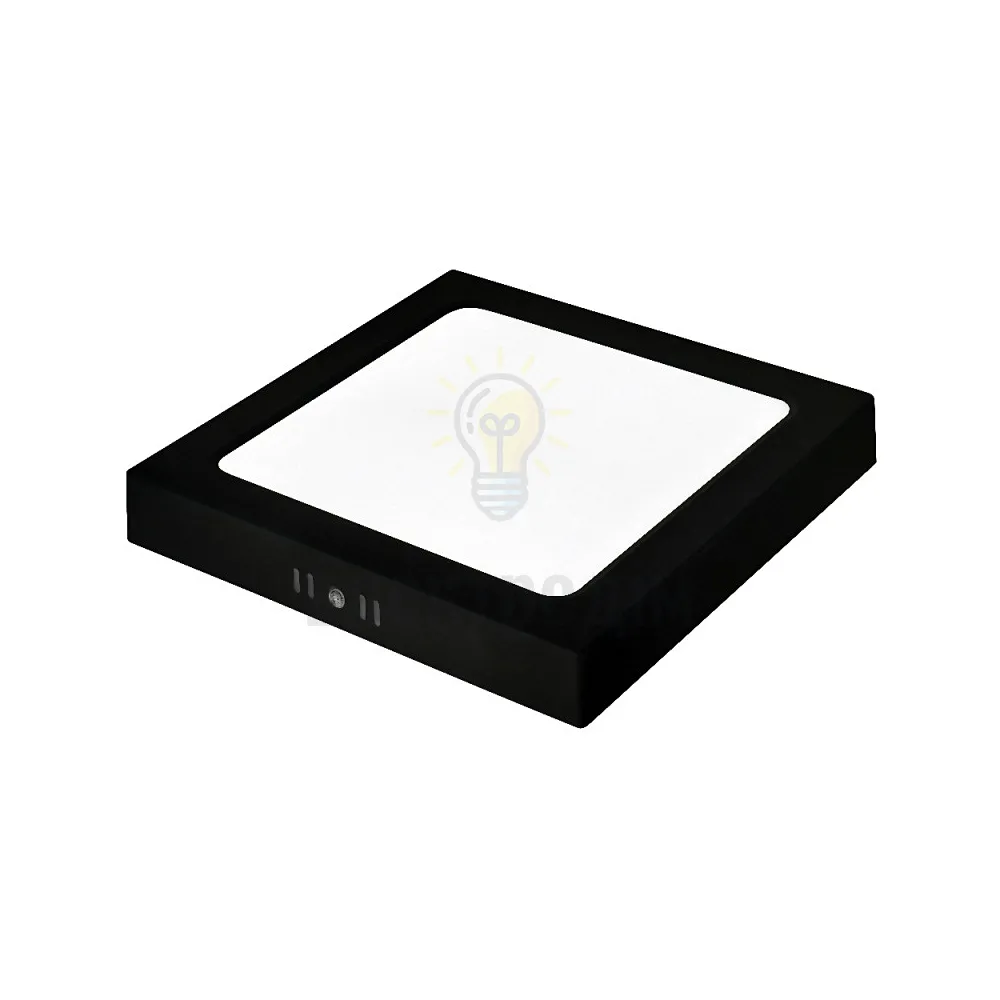 Світильник накладний LED 24W 3CCT 2270Lm ІР20 чорний квадрат 016-084-002-0204 
