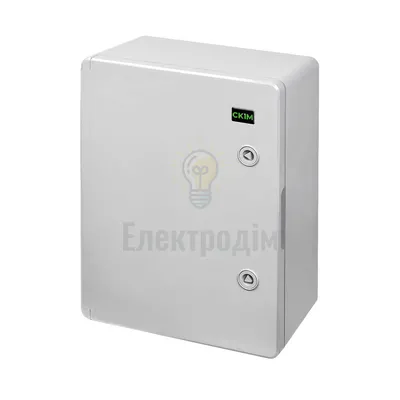 Бокс монтажний пластиковий СКІМ 400х600х200 з металевою панеллю IP65 С0701005 — купити в Електродім