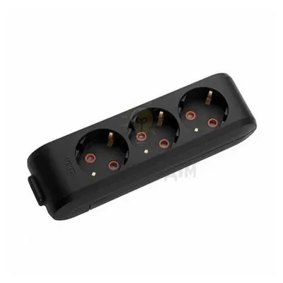 Колодка Vi-Ko Multi-Let Чорна 3 з/з 90134300 — купити в Електродім