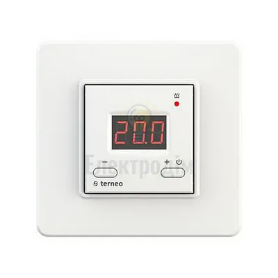Терморегулятор terneo st  білий 050080 — купити в Електродім