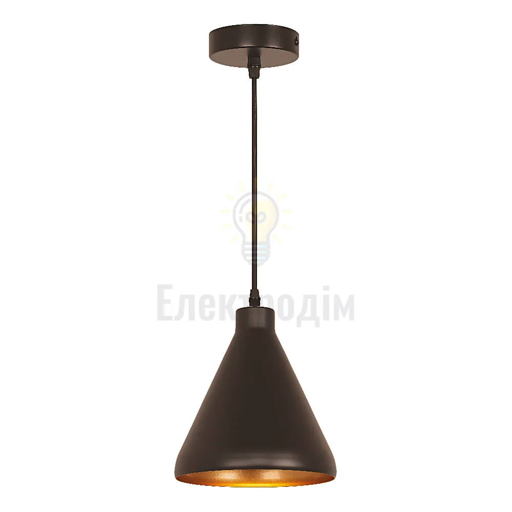 Світильник VELMAX V-CL-CLOCK-Bl-G, max 60W, E27, 220V 23-10-35 