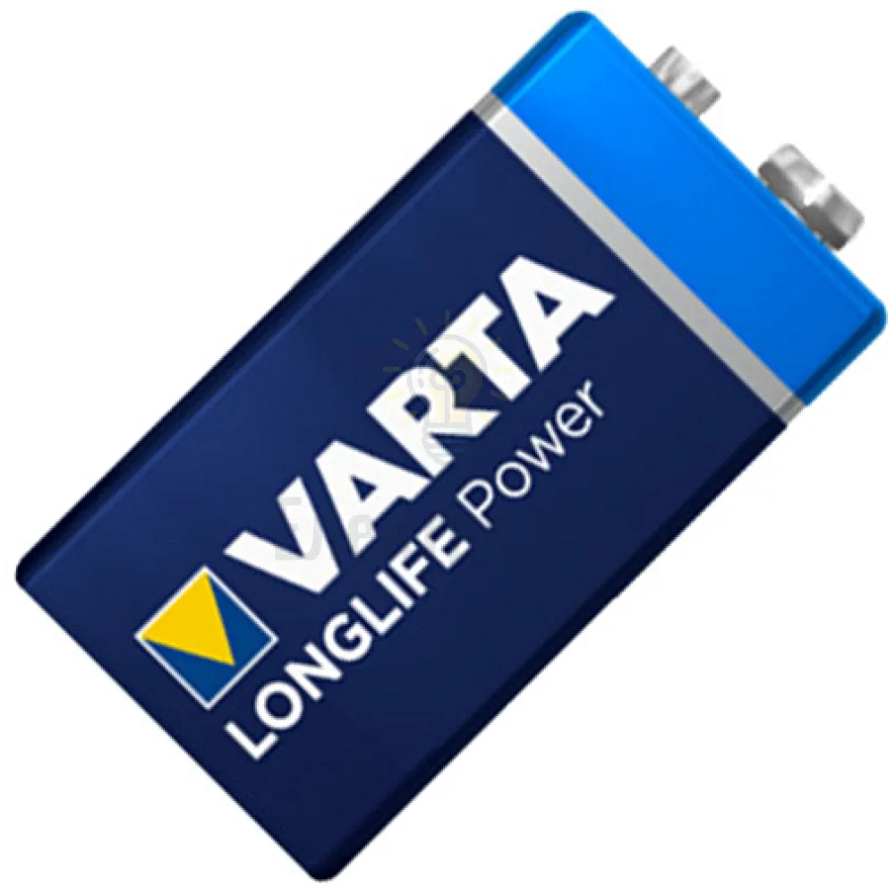 Батарейка VARTA High-Energy 9V (блістер-1 шт.) 4922121411  - фото 2