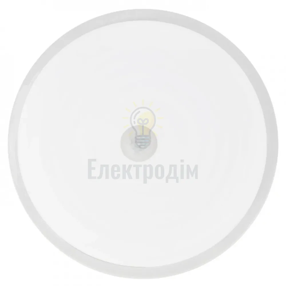 Світильник стельовий LED 20W ІР44 6400K 2400Lm 160-265V d-220мм з дат. руху 071-014-0020-030  - фото 2