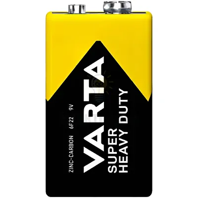 Батарейка VARTA сольова V9 (пл-1шт) VARTA Superlife 2022101301 — купити в Електродім