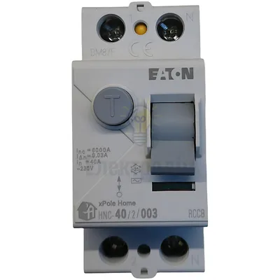EATON пристрій захисного відключення  HNC-40/2/003 194691 — купити в Електродім