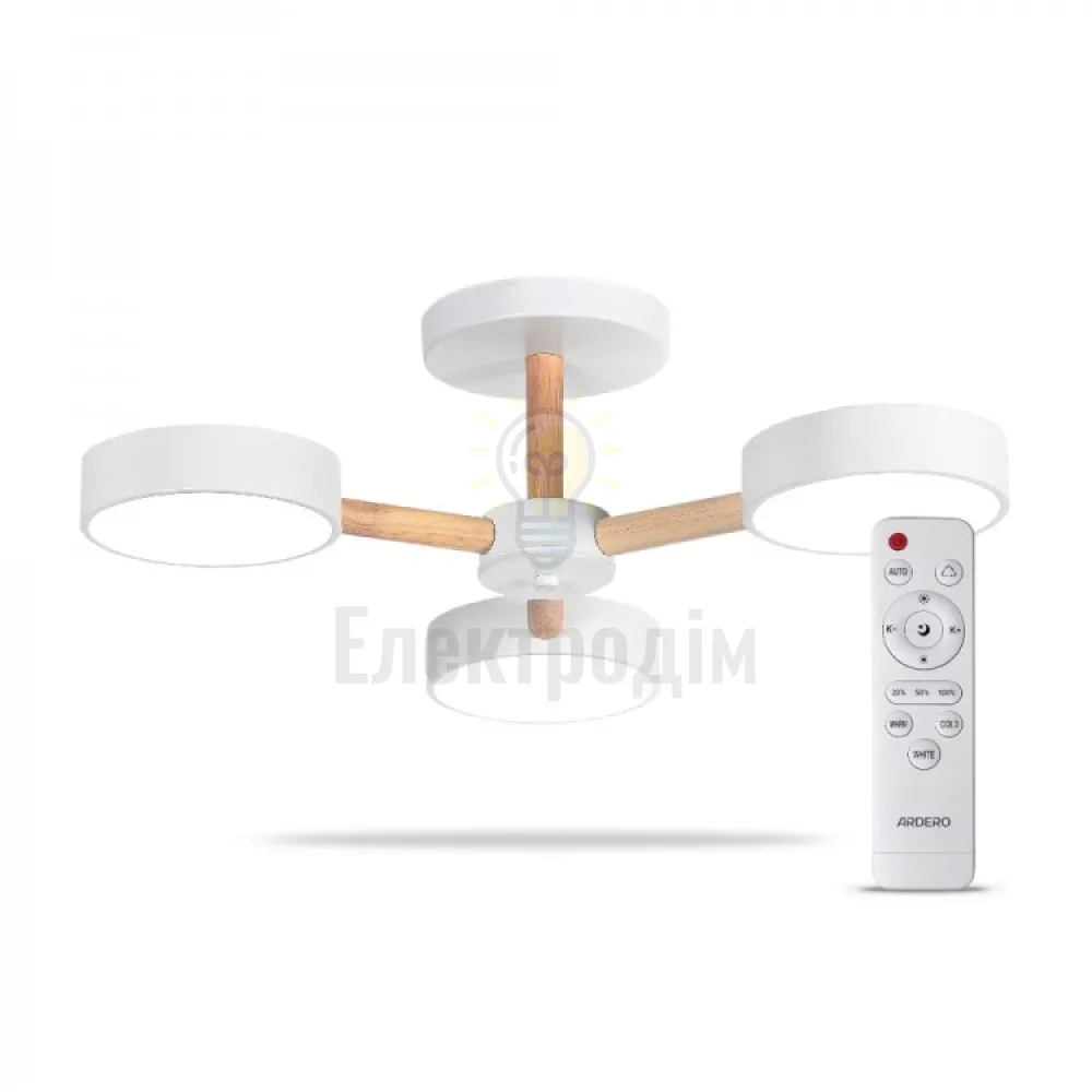 AL6193ARD 40W 3200Lm  3000K-6500K  580*160mm SCANDY 80097 